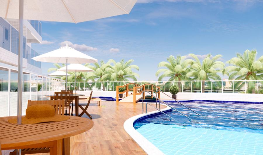 EXCELENTE APARTAMENTO EM CONSTRUÇÃO, À 200M DO MAR E LAZER COMPLETO — foto 16