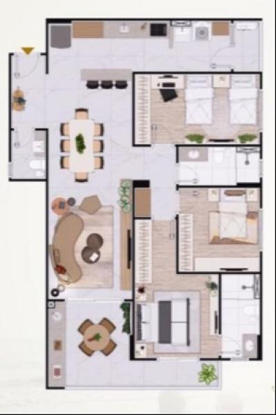 EXCELENTE LANÇAMENTO, À 10M DO MAR E LAZER COMPLETO — foto 3