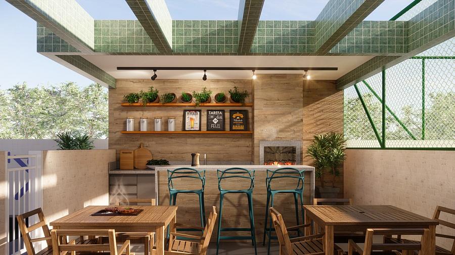 BELÍSSIMO APARTAMENTO, À 300M DO MAR E LAZER COMPLETO — foto 8