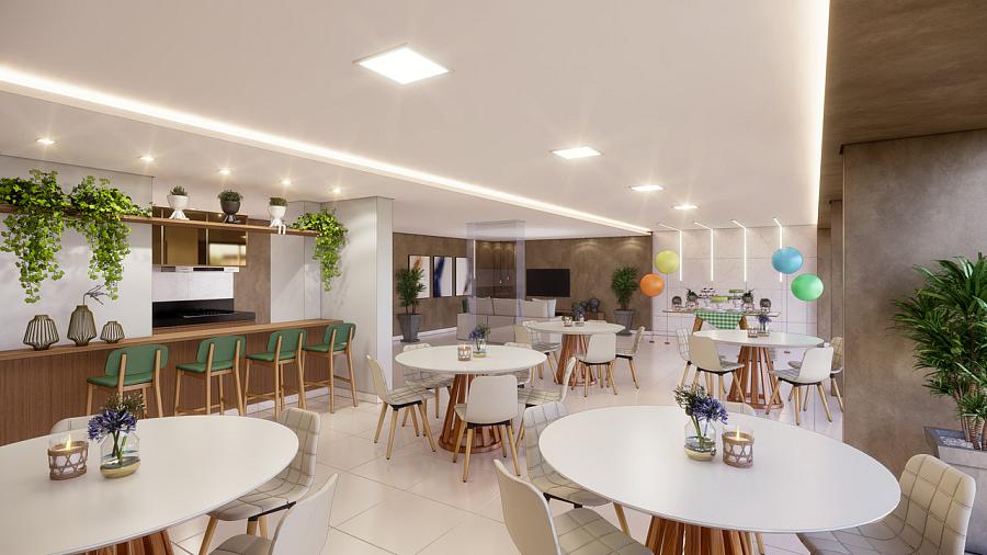 BELÍSSIMO APARTAMENTO, À 300M DO MAR E LAZER COMPLETO — foto 10