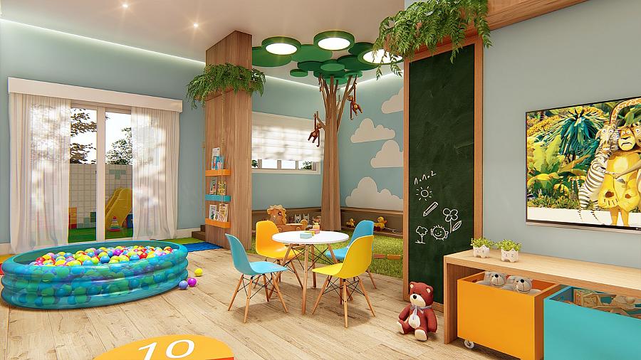 EXCELENTE APARTAMENTO, À 500M DO MAR E LAZER COMPLETO — foto 18