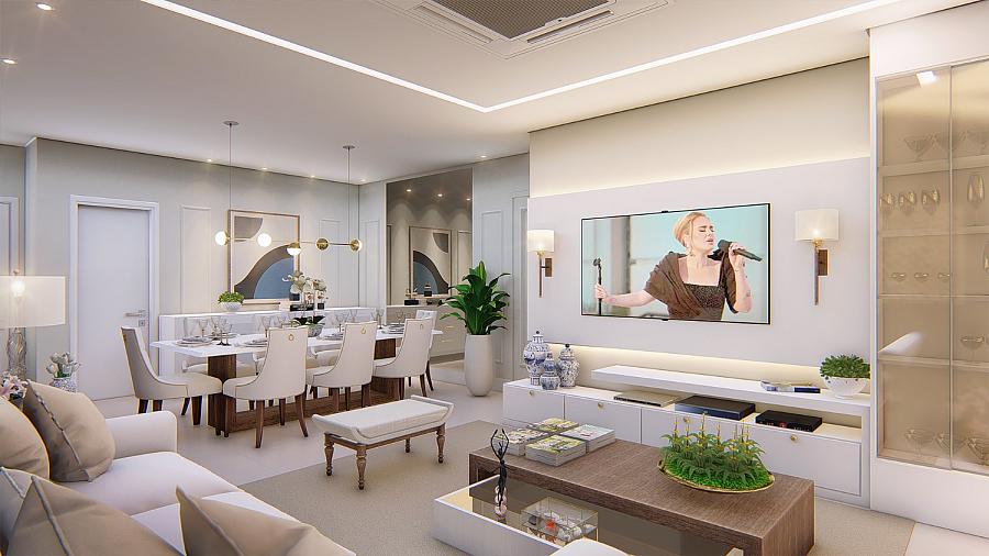 EXCELENTE APARTAMENTO, À 500M DO MAR E LAZER COMPLETO — foto 5