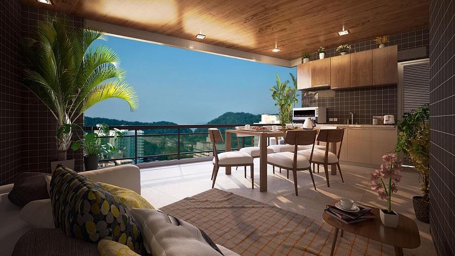 BELISSÍMO APARTAMENTO NA AVENIDA MAIS FAMOSA DO CANTO DO FORTE — foto 15