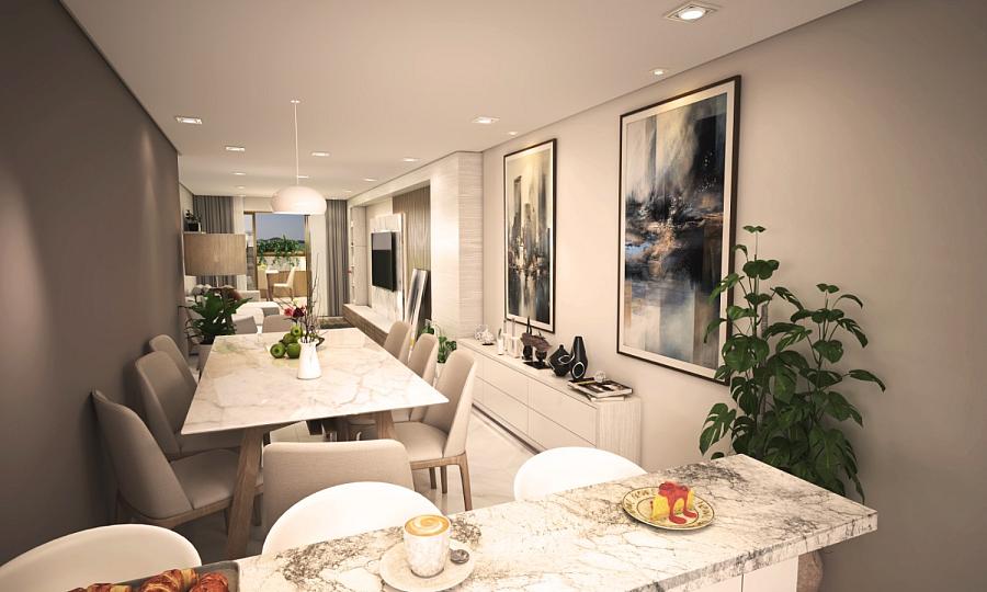 BELÍSSIMO APARTAMENTO, À 100M DO MAR E LAZER COMPLETO — foto 4