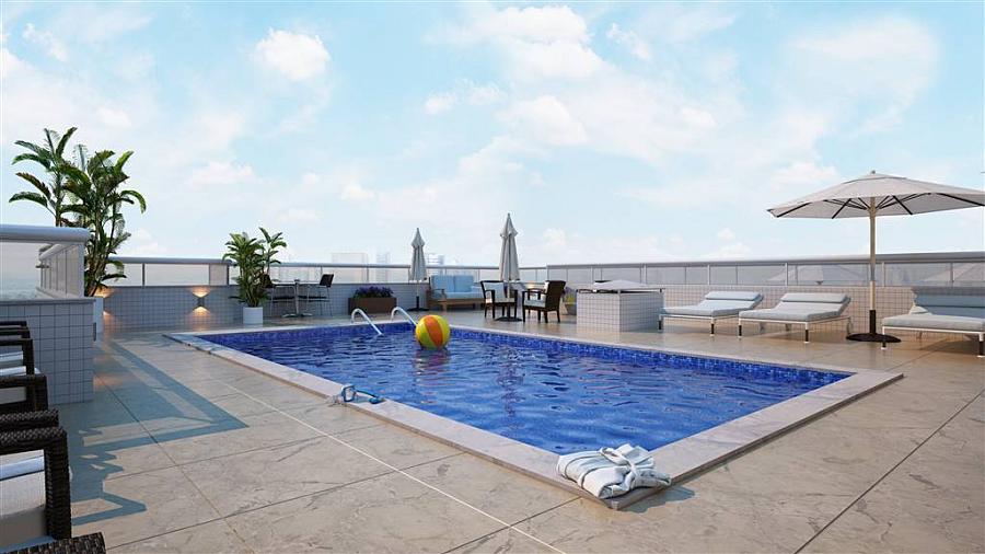 BELISSÍMO APARTAMENTO, À 150M DO MAR E LAZER COMPLETO — foto 8