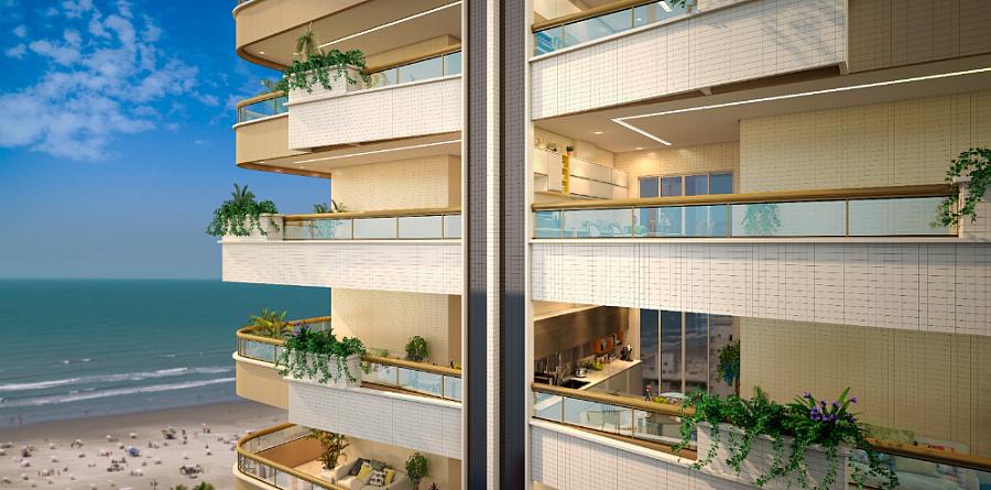 BELÍSSIMO APARTAMENTO, À 100M DO MAR E LAZER COMPLETO — foto 3