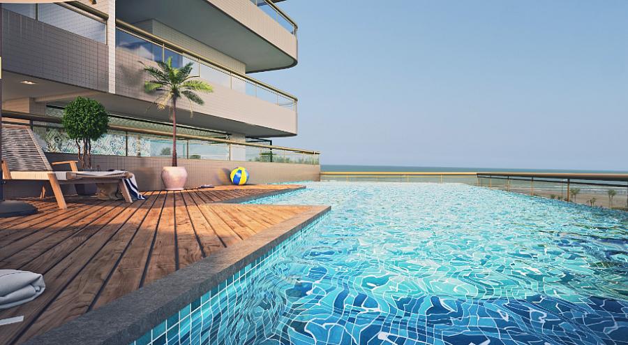 BELÍSSIMO APARTAMENTO, À 100M DO MAR E LAZER COMPLETO — foto 21