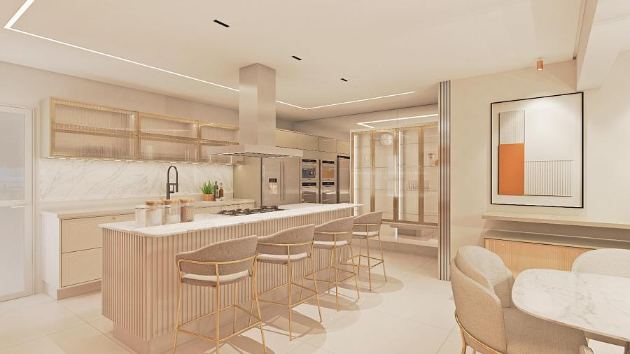 LUXUOSO APARTAMENTO AMPLO, ACABAMENTO FINO E LAZER COMPLETO — foto 6