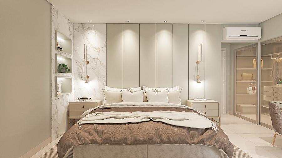 LUXUOSO APARTAMENTO AMPLO, ACABAMENTO FINO E LAZER COMPLETO — foto 8