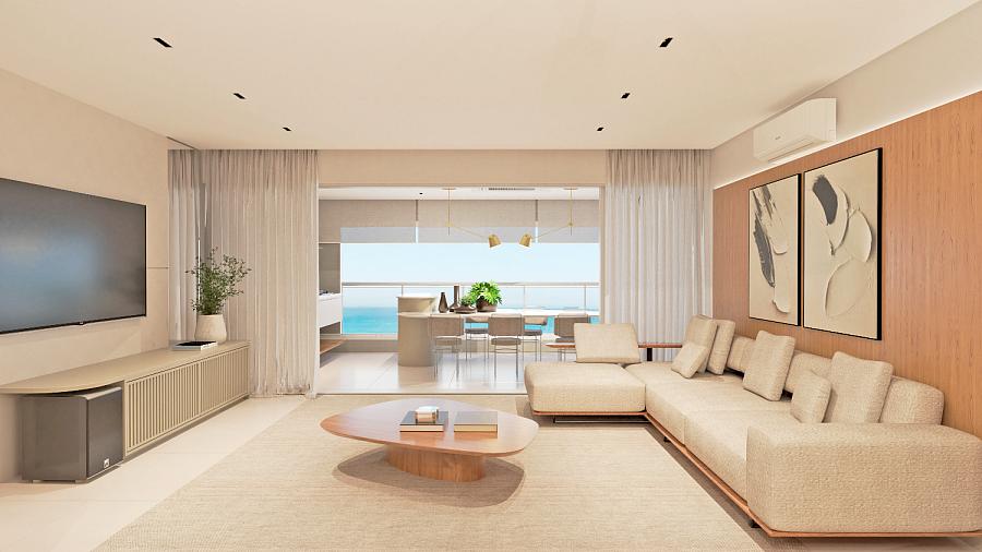 LUXUOSO APARTAMENTO AMPLO, ACABAMENTO FINO E LAZER COMPLETO — foto 5