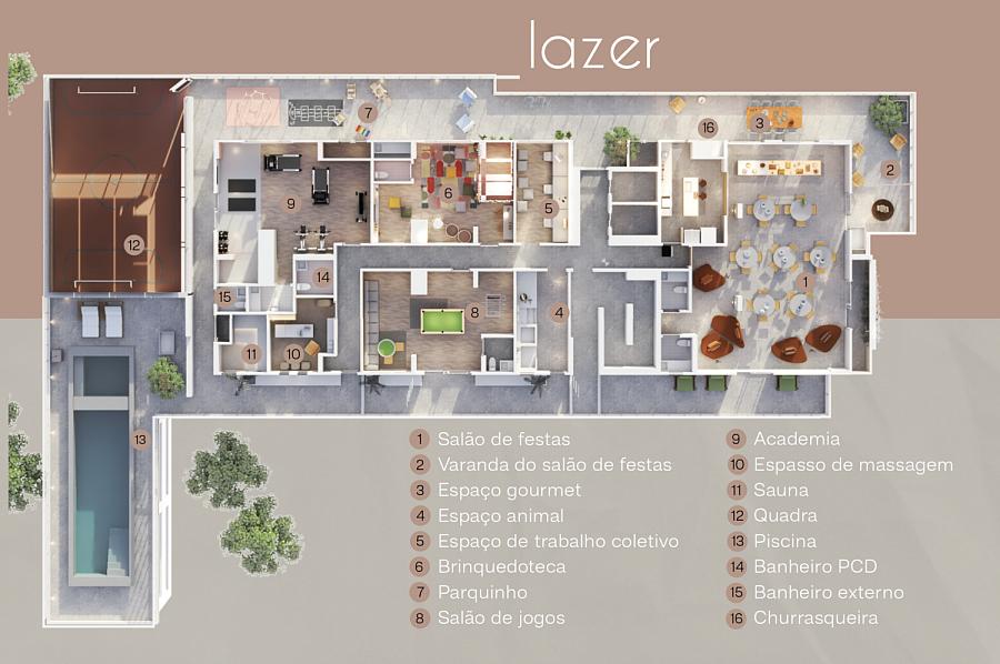 BELÍSSIMO LANÇAMENTO, FINO ACABAMENTO E LAZER COMPLETO — foto 4