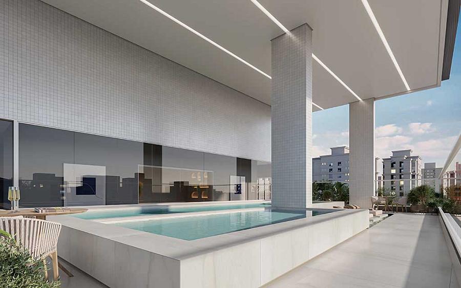 BELÍSSIMO APARTAMENTO, FINO ACABAMENTO E LAZER COMPLETO — foto 15