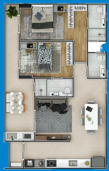 BELISSÍMO LANÇAMENTO, FINO ACABAMENTO E LAZER COMPLETO — foto 3