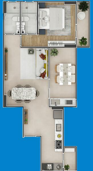 BELISSÍMO LANÇAMENTO, FINO ACABAMENTO E LAZER COMPLETO — foto 3