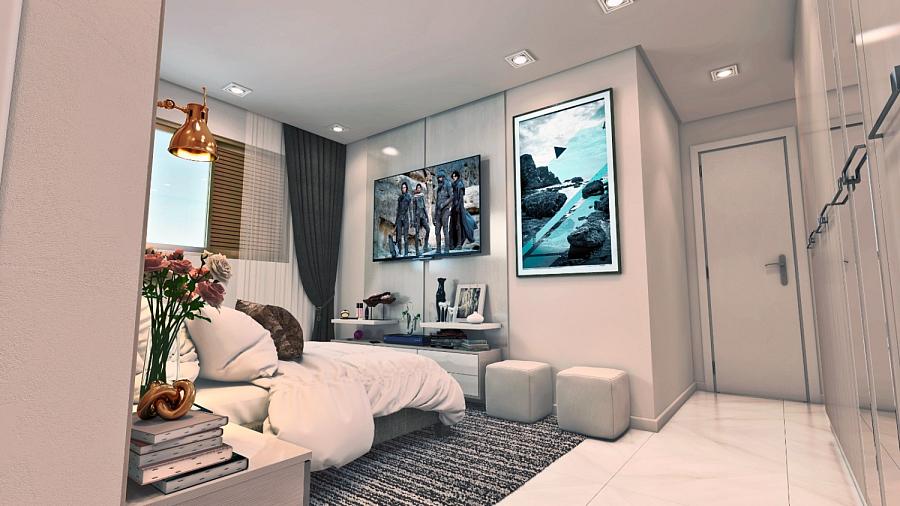 BELÍSSIMO APARTAMENTO, À 100M DO MAR E LAZER COMPLETO — foto 7