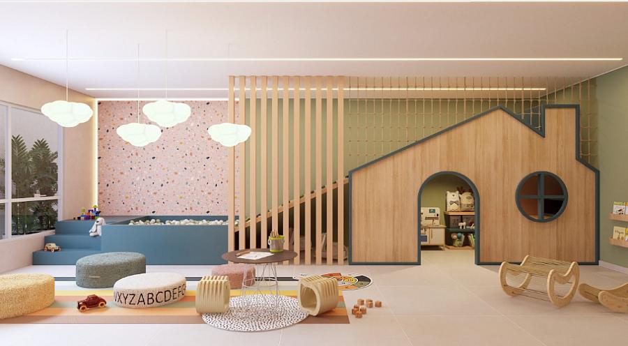 BELÍSSIMO APARTAMENTO, À 300M DO MAR E LAZER COMPLETO — foto 6