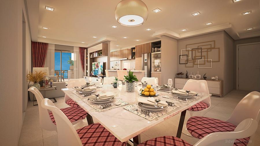 BELISSIMO APARTAMENTO, À 150M DO MAR LAZER COMPLETO — foto 5