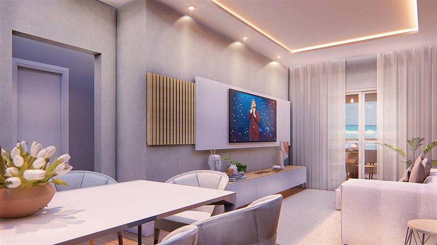 BELÍSSIMO APARTAMENTO, À 50m DO MAR E LAZER COMPLETO — foto 28