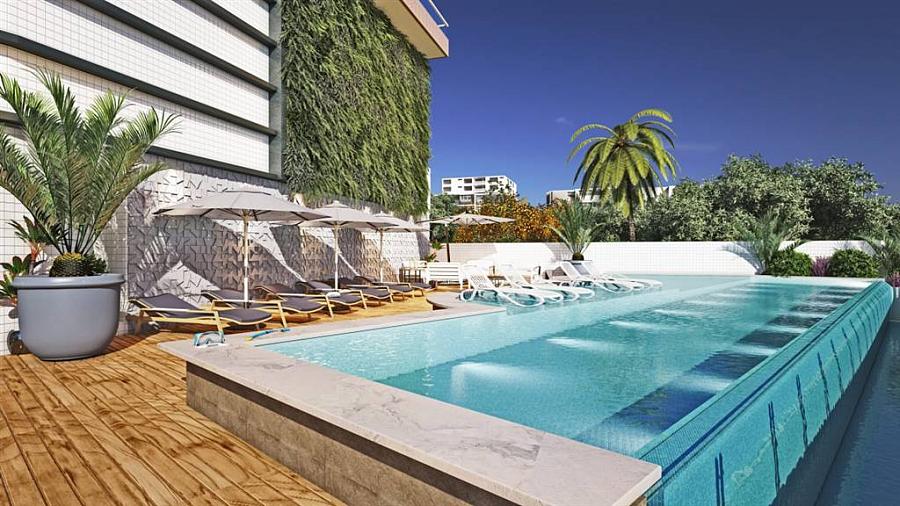 BELÍSSIMO APARTAMENTO, FRENTE MAR E LAZER COMPLETO — foto 28