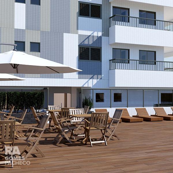 BELÍSSIMO APARTAMENTO, À 50M DO MAR E LAZER COMPLETO — foto 22