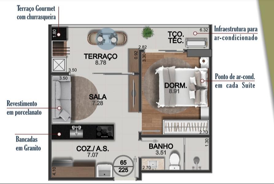 EXCELENTE LANÇAMENTO, FINO ACABAMENTO E LAZER COMPLETO — foto 2