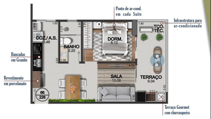 EXCELENTE LANÇAMENTO, FINO ACABAMENTO E LAZER COMPLETO — foto 2