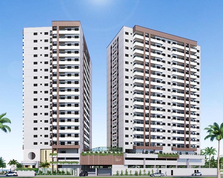 Apartamento com 3 quartos à venda, 119m², 3 banheiros, 2 garagens - Flórida - Praia Grande — foto 2