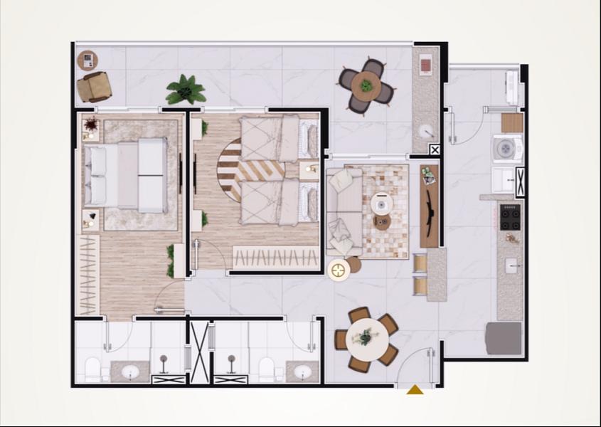 EXCELENTE LANÇAMENTO, À 10M DO MAR E LAZER COMPLETO — foto 3