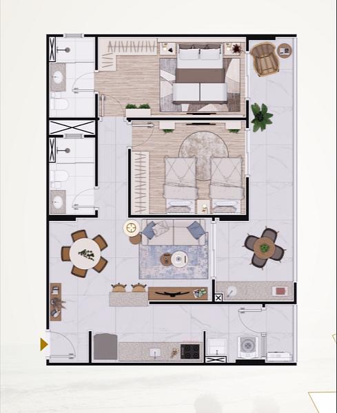 EXCELENTE LANÇAMENTO, À 10M DO MAR E LAZER COMPLETO — foto 3