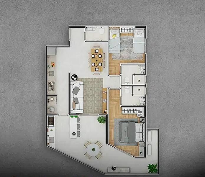 BELISSÍMO LANÇAMENTO, À 10m DO MAR E LAZER COMPLETO — foto 3