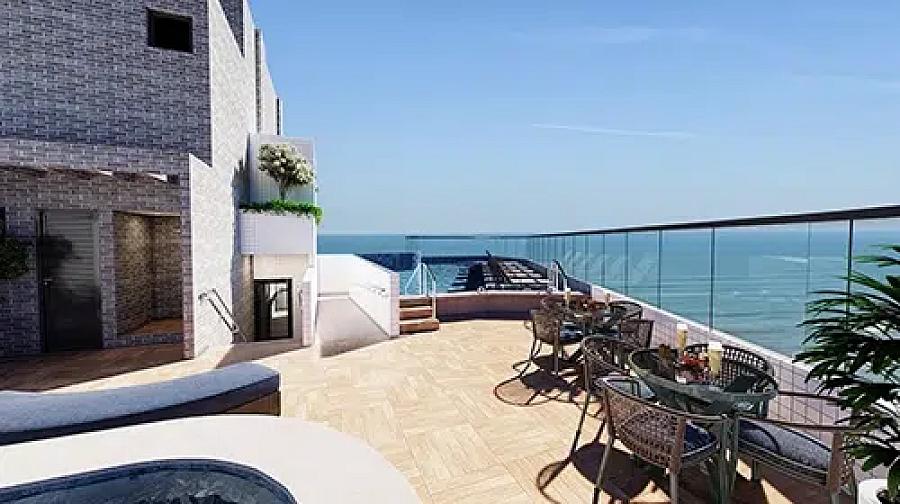 BELISSÍMO LANÇAMENTO, À 10m DO MAR E LAZER COMPLETO — foto 16