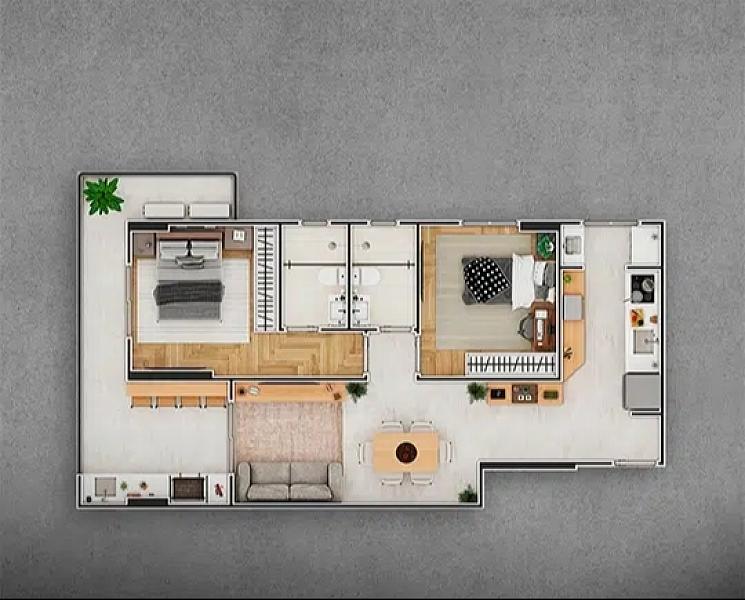 BELISSÍMO LANÇAMENTO, À 10m DO MAR E LAZER COMPLETO — foto 3