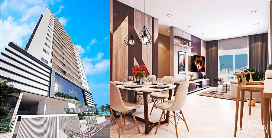 APARTAMENTO EM CONSTRUÇÃO, PRÉDIO FRENTE MAR E LAZER COMPLETO — foto 22