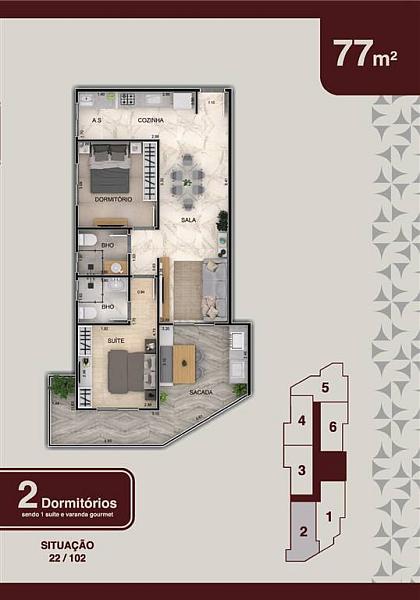 LINDO APARTAMENTO, À 50M DO MAR E LAZER COMPLETO — foto 9