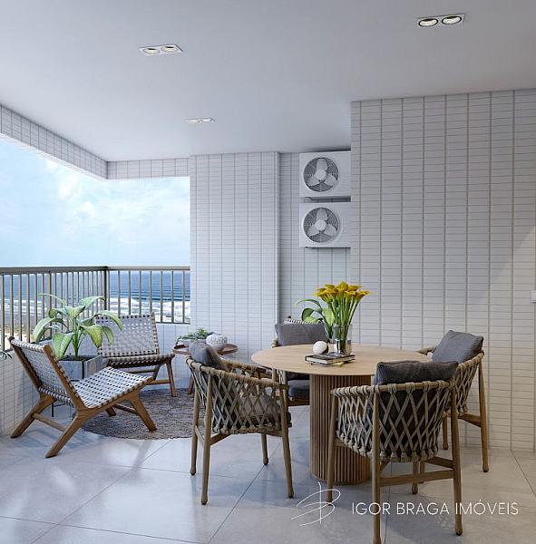 BELÍSSIMO APARTAMENTO, À 50M DO MAR E LAZER COMPLETO — foto 30