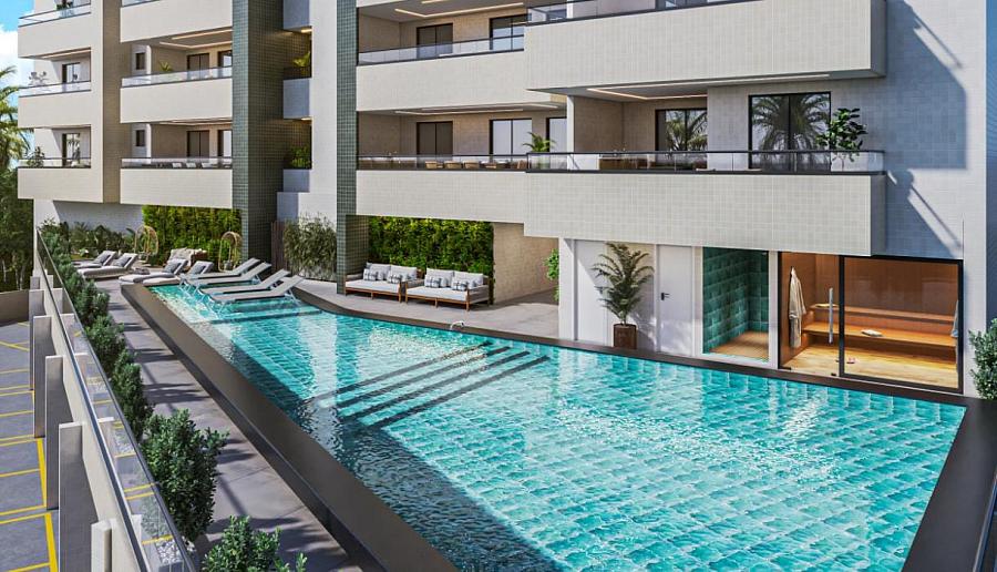 Apartamento com 2 quartos à venda, 82m², 3 banheiros, 1 garagem - Caiçara - Praia Grande — foto 4