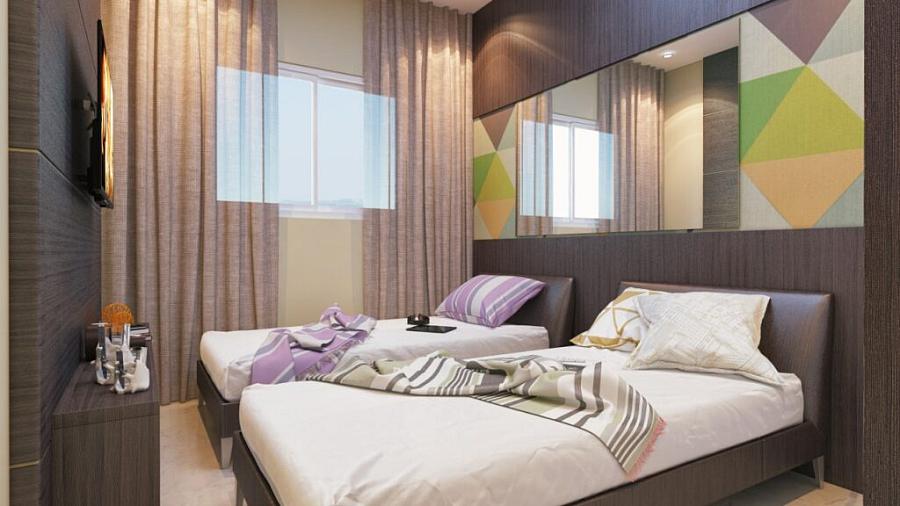 BELÍSSIMO APARTAMENTO, À 200M DO MAR E LAZER COMPLETO — foto 7