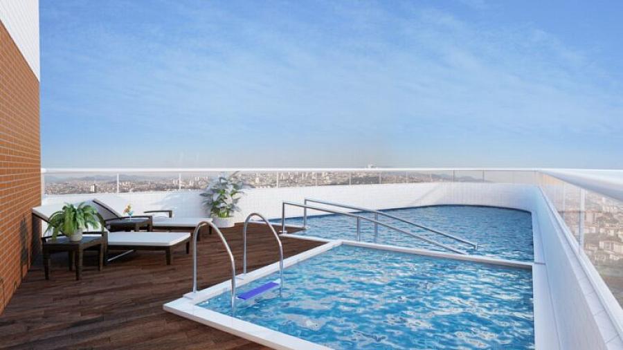 BELÍSSIMO APARTAMENTO, À 200M DO MAR E LAZER COMPLETO — foto 11