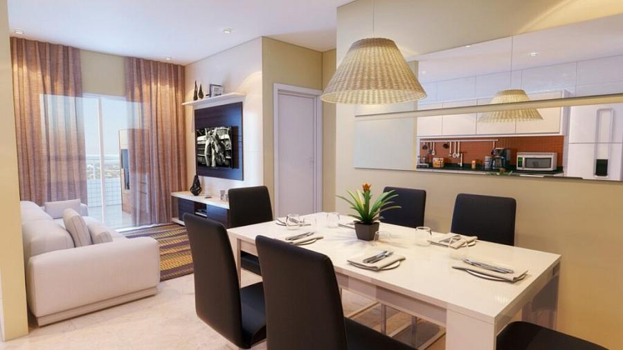 BELÍSSIMO APARTAMENTO, À 200M DO MAR E LAZER COMPLETO — foto 4