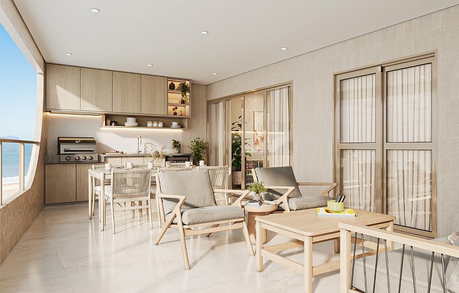 BELÍSSIMO APARTAMENTO, VISTA MAR E LAZER COMPLETO — foto 14