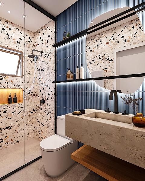 BELÍSSIMO APARTAMENTO, VISTA MAR E LAZER COMPLETO — foto 12