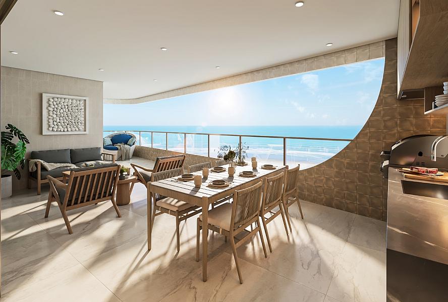 BELÍSSIMO APARTAMENTO, VISTA MAR E LAZER COMPLETO — foto 28