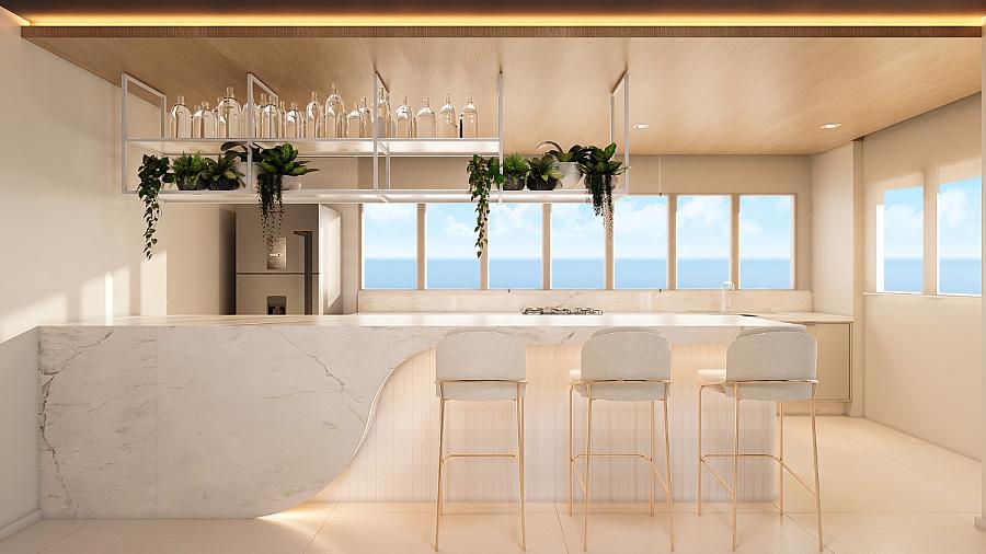 BELÍSSIMO APARTAMENTO, VISTA MAR E LAZER COMPLETO — foto 39