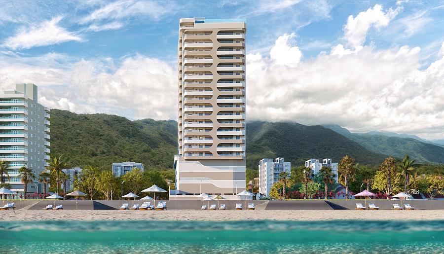 BELÍSSIMO APARTAMENTO, VISTA MAR E LAZER COMPLETO — foto 2