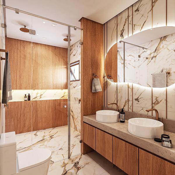 BELÍSSIMO APARTAMENTO, VISTA MAR E LAZER COMPLETO — foto 23