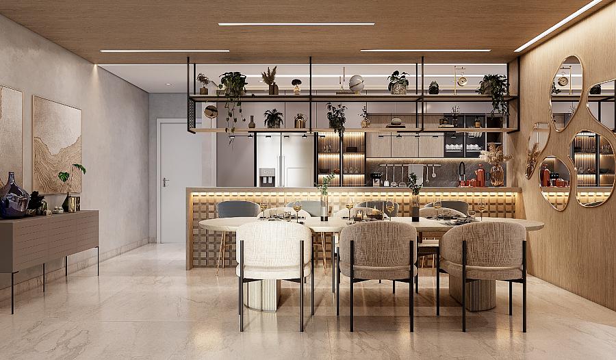 BELÍSSIMO APARTAMENTO, VISTA MAR E LAZER COMPLETO — foto 41