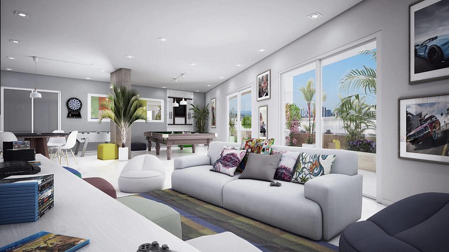 INCRÍVEL APARTAMENTO, FRENTE MAR E LAZER COMPLETO — foto 4