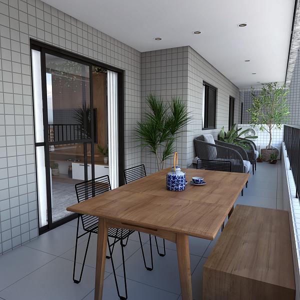 Apartamento com 2 quartos à venda, 108m², 2 banheiros, 1 garagem - Aviação - Praia Grande — foto 8