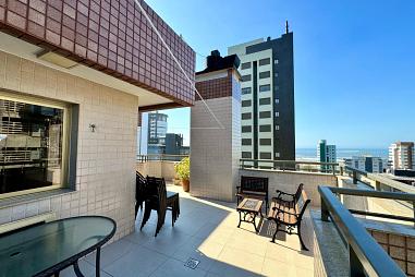 COBERTURA VISTA PARA O MAR ED MAR DE FLORES