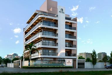 Sunrise | apartamento com 3 dormitórios sendo 1 suíte de frente para o mar em Matinhos-PR